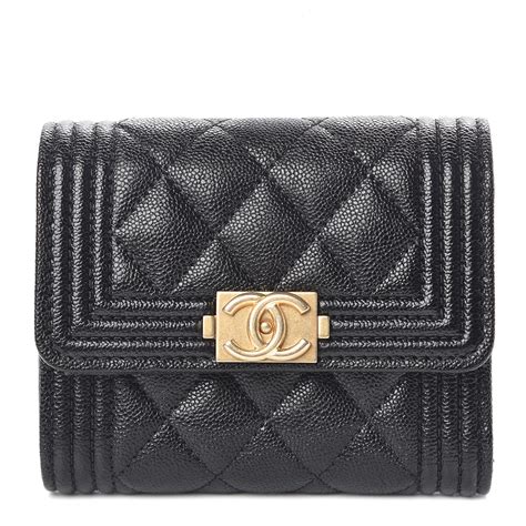 boy chanel flap wallet small|More.